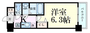 天満橋駅 徒歩5分 7階の物件間取画像